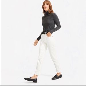 Everlane white high rise skinny jean 27